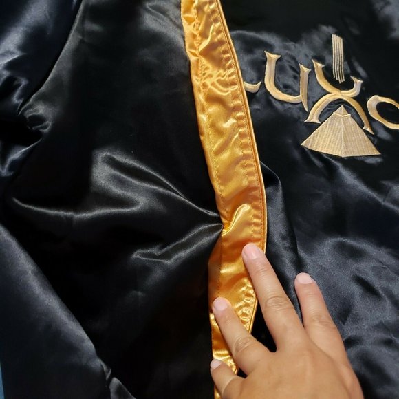 Vintage Luxor Casino Bomber Satin Jacket Las Vegas - Picture 6 of 10